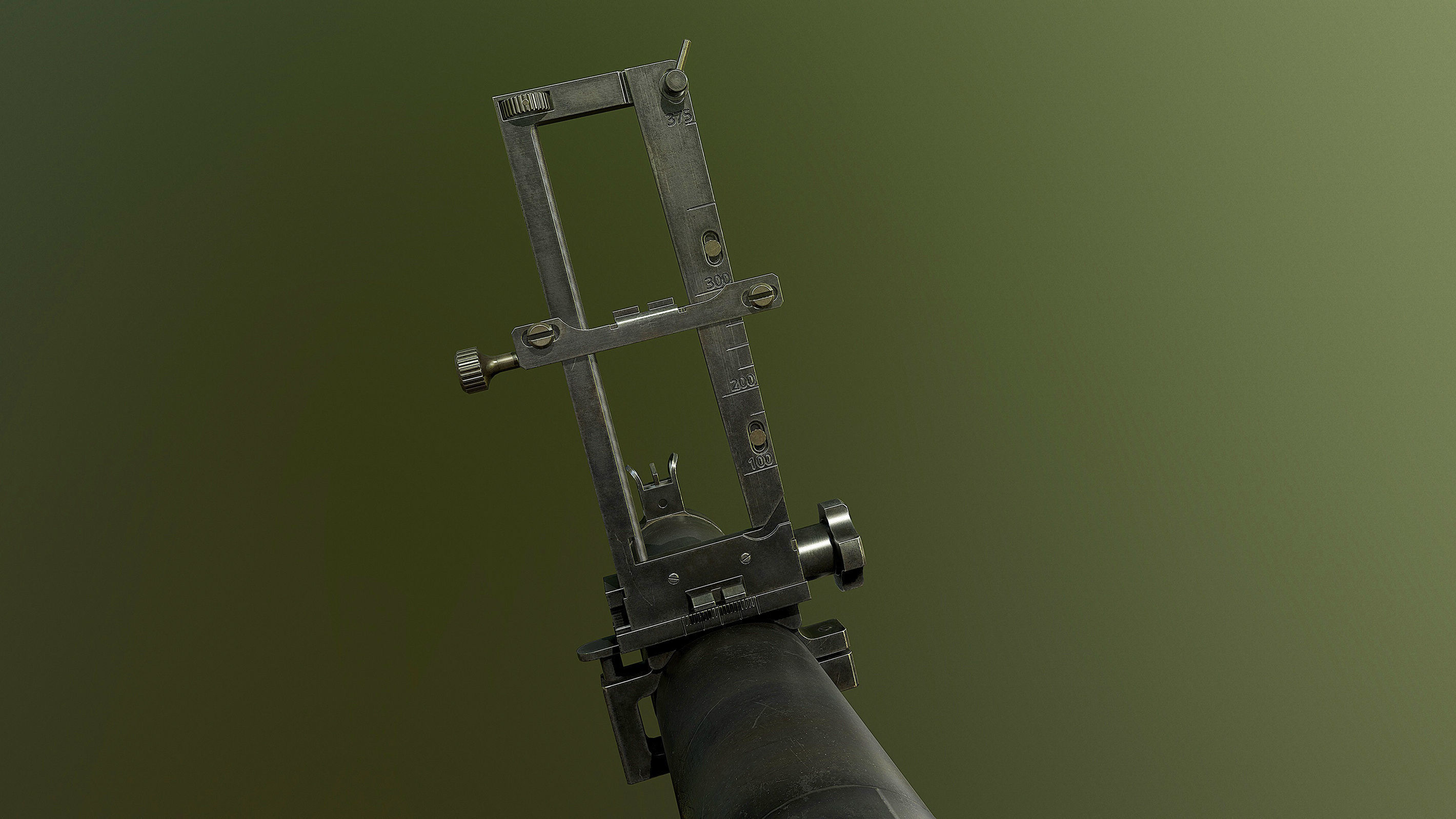 M79 grenade launcher 3D model_8