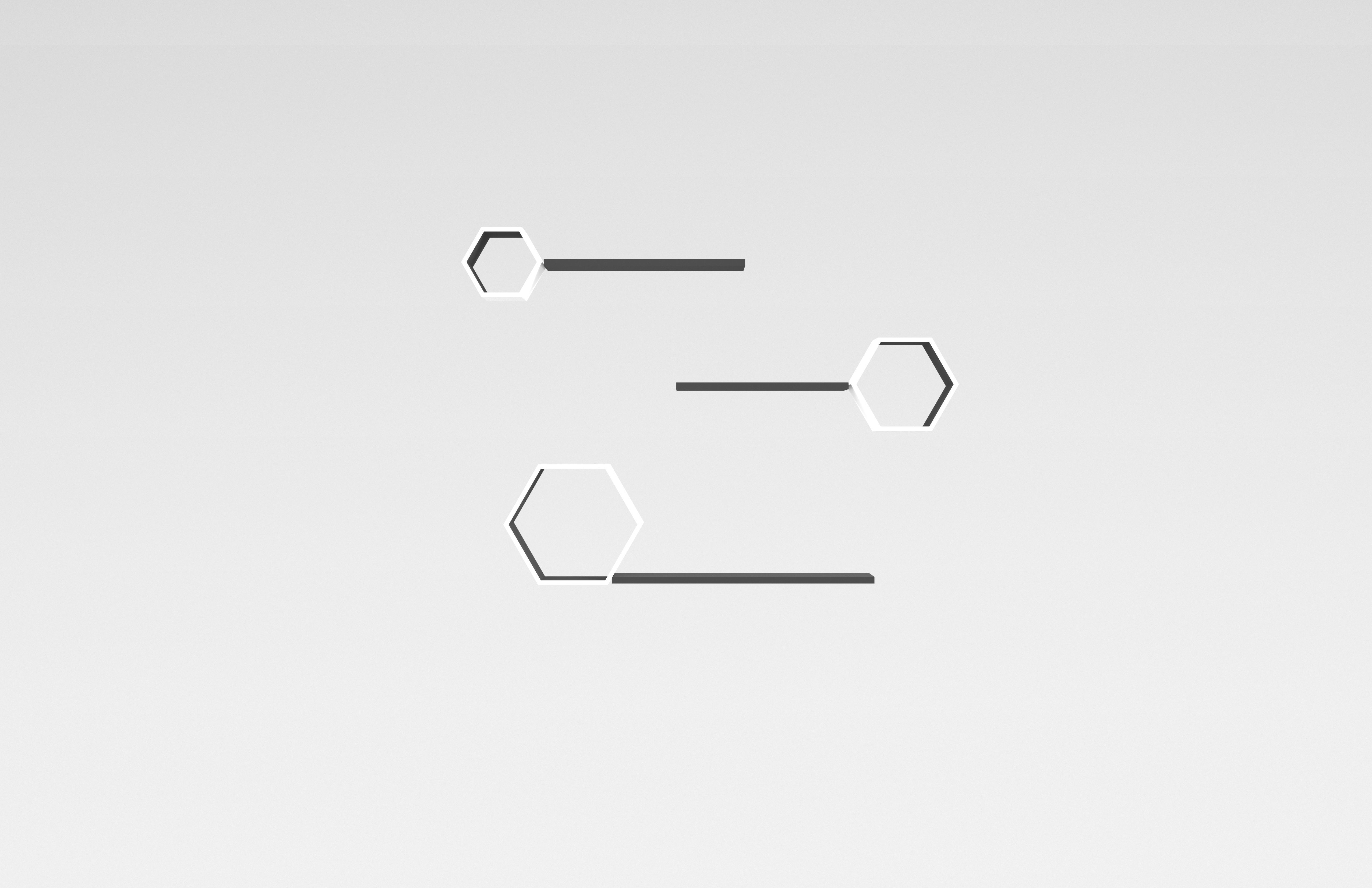 Wall Rack v1 007 Low-poly 3D model_2