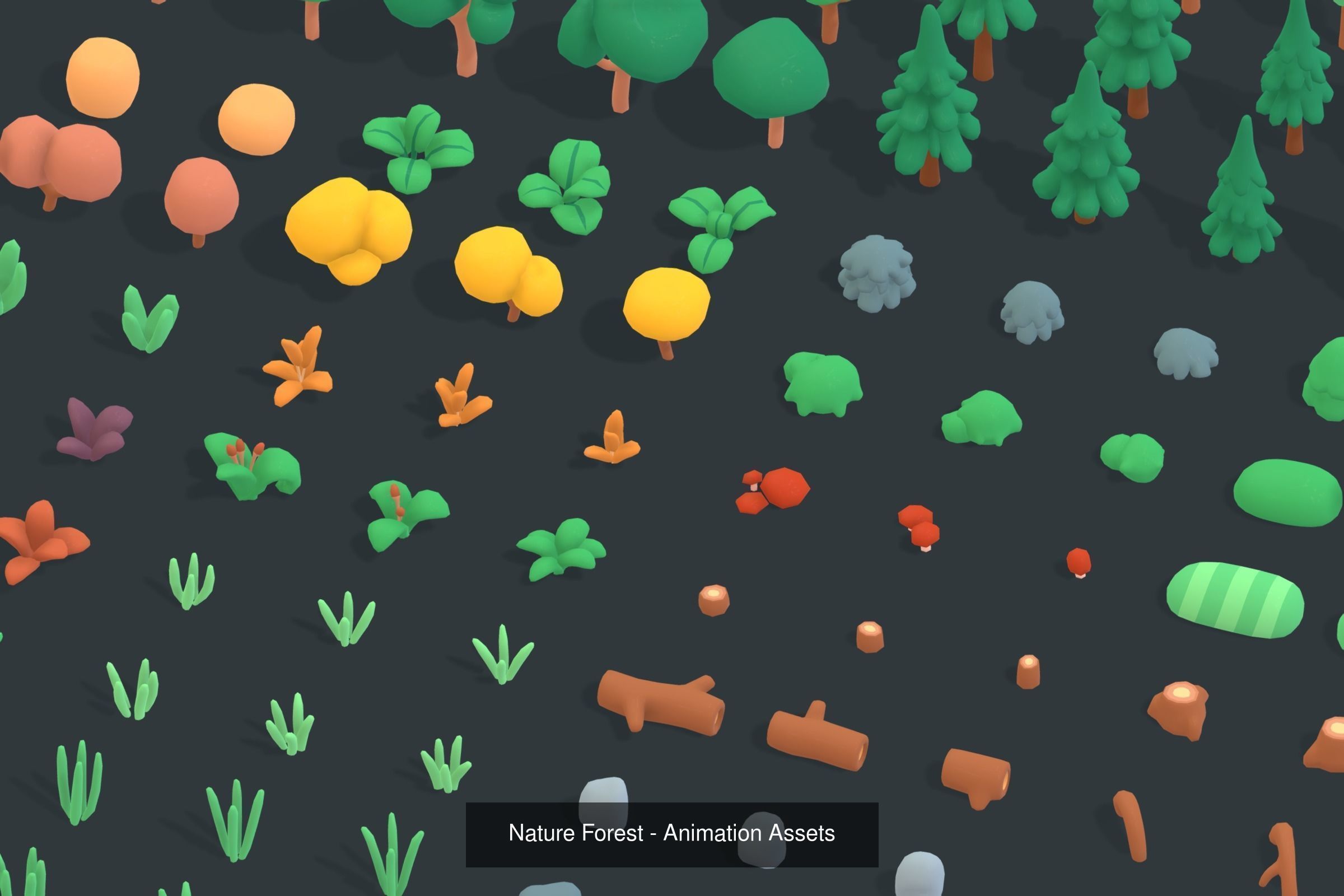 Environment Pack - Animation Assets 3D Model Collection_2
