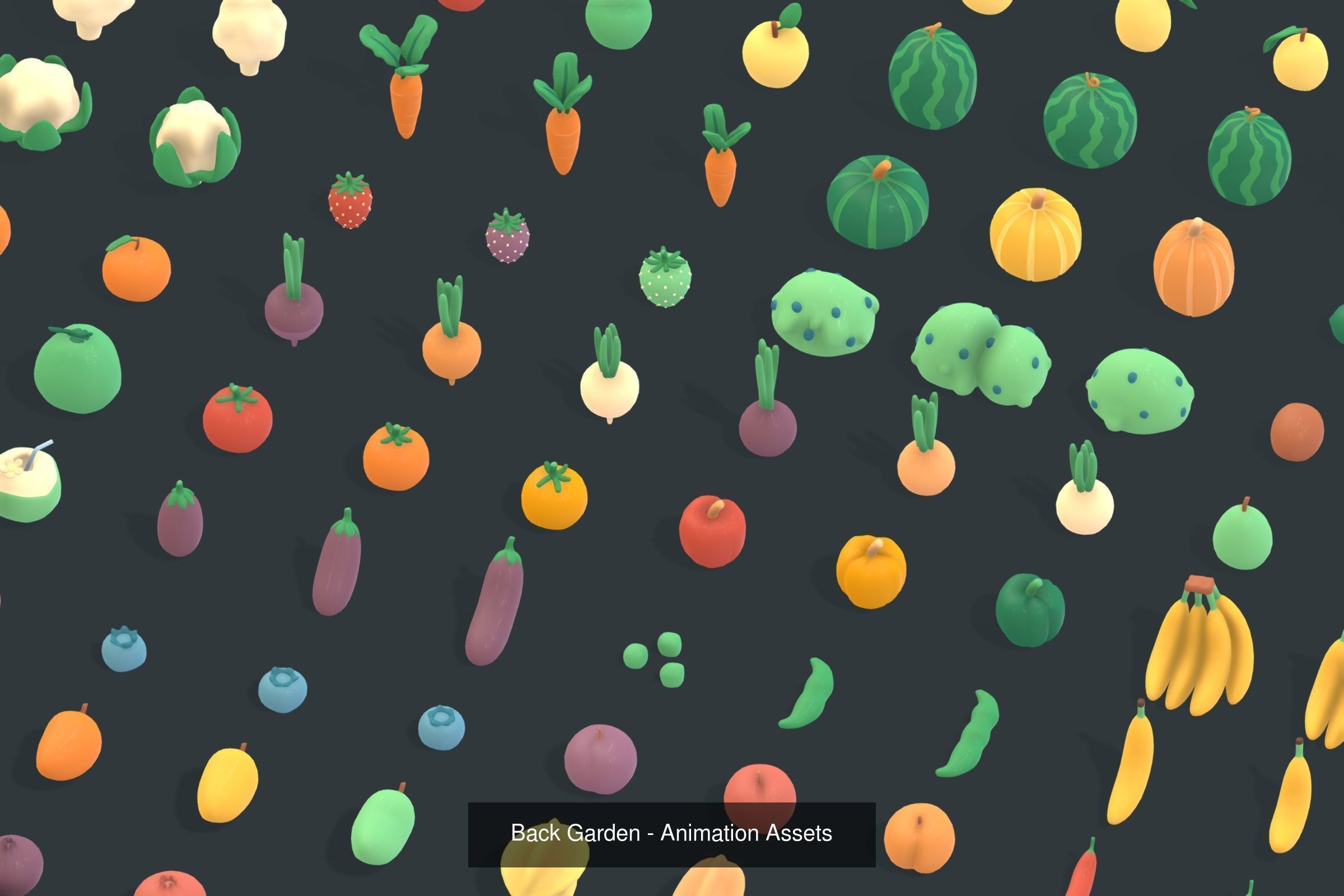 Environment Pack - Animation Assets 3D Model Collection_3