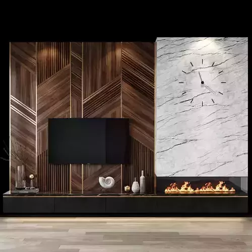 Tv set 2 modern wall design