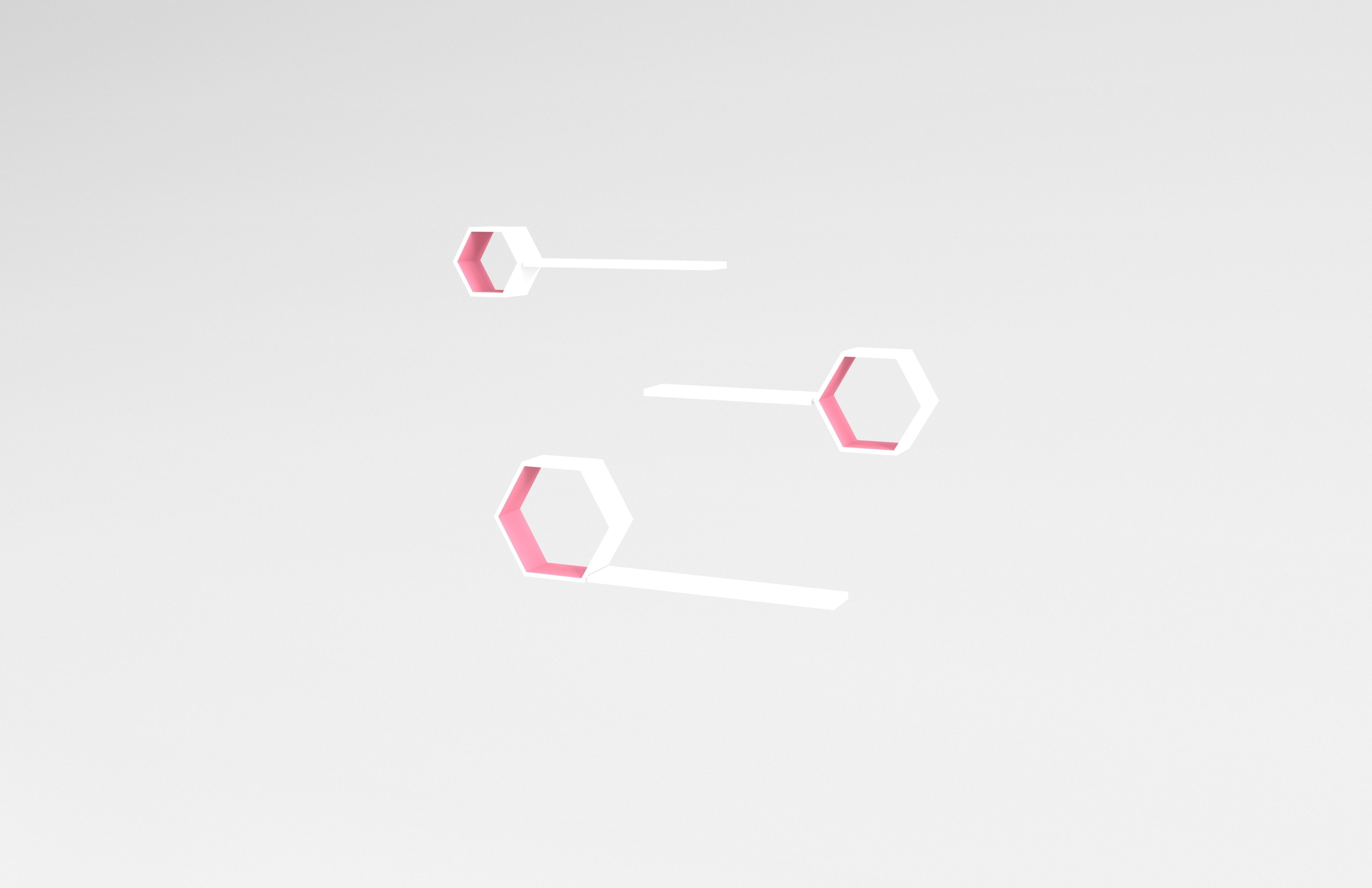 Wall Rack v1 009 Low-poly 3D model_1