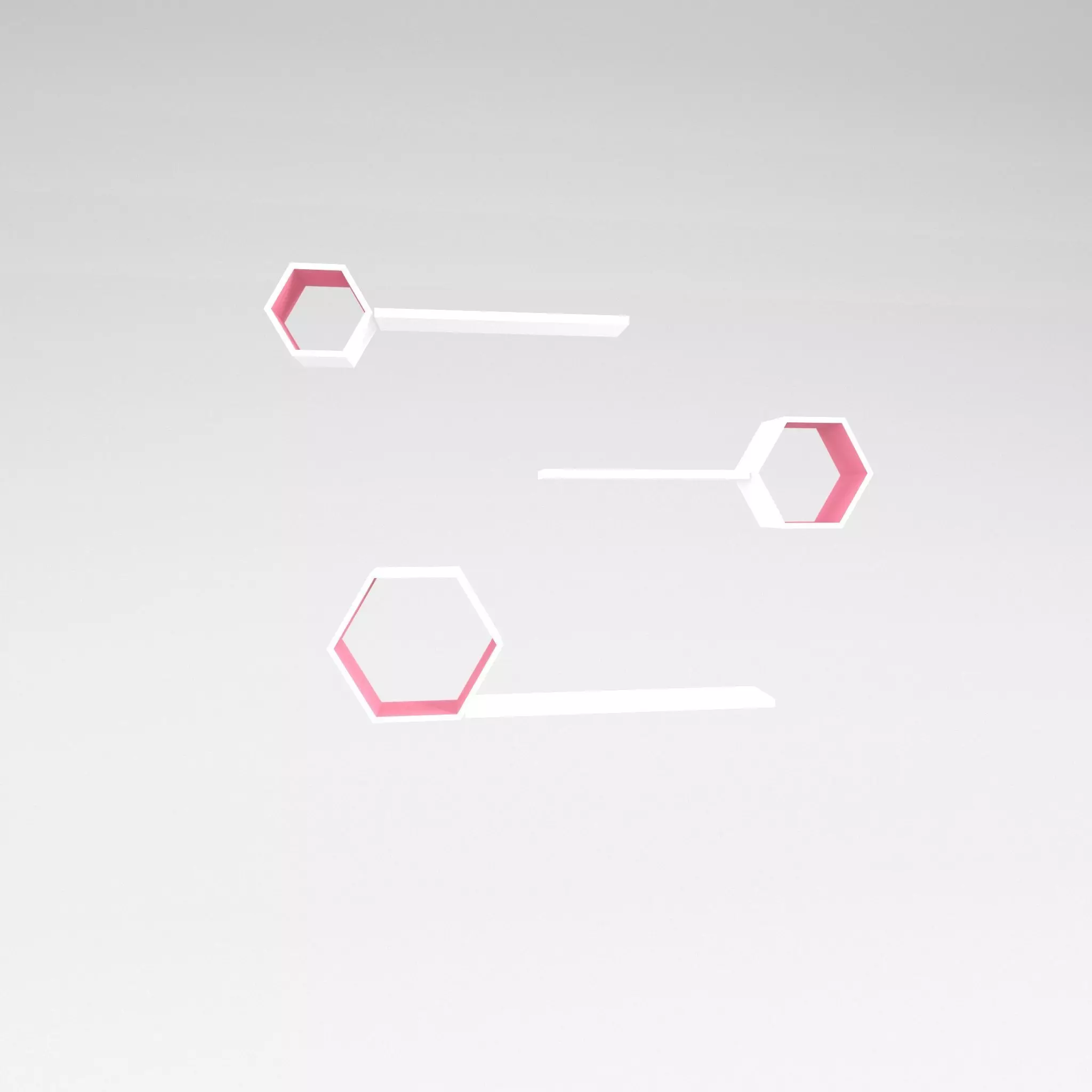 Wall Rack v1 009 Low-poly 3D model_0