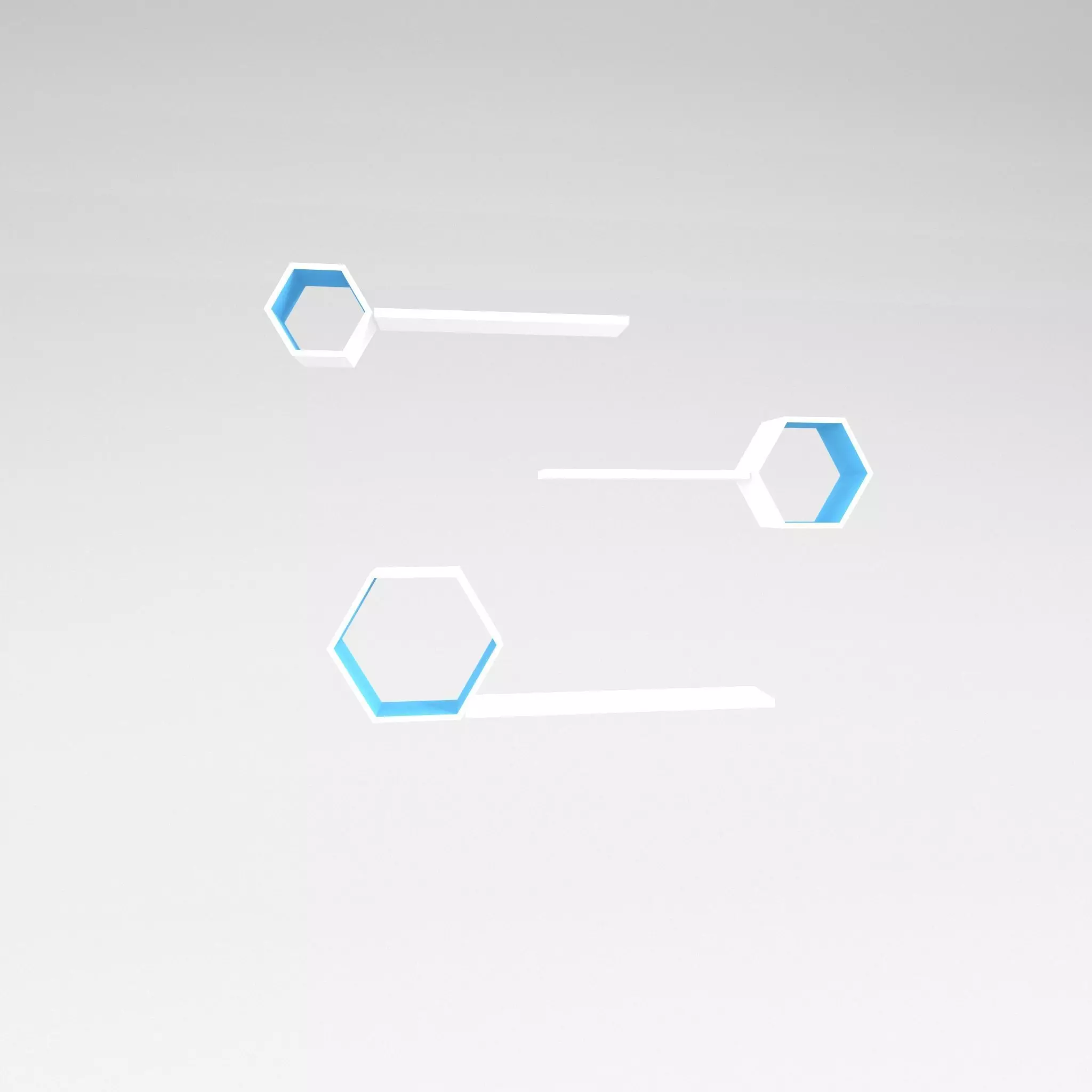 Wall Rack v1 010 Low-poly 3D model_0