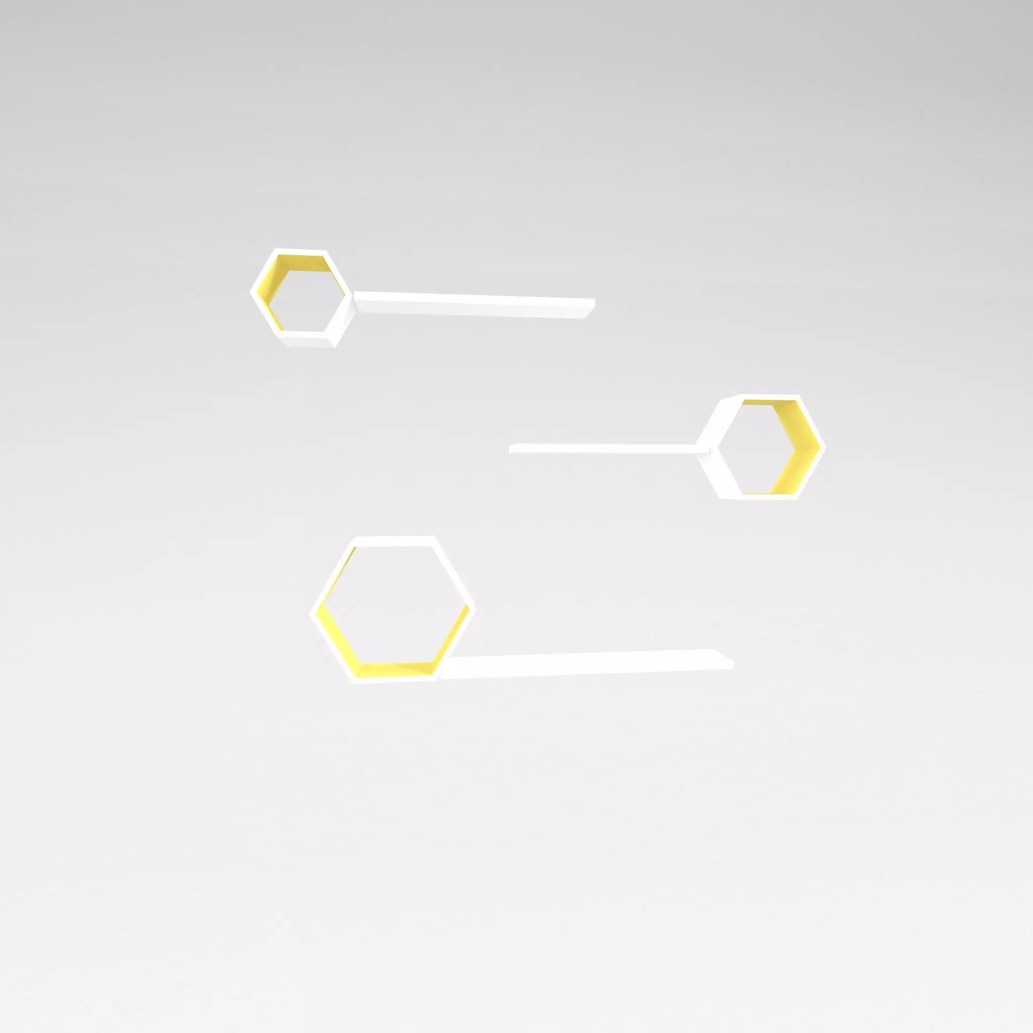 Wall Rack v1 011 Low-poly 3D model_0