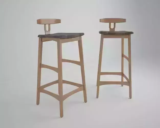 JATI WOOD STOOL