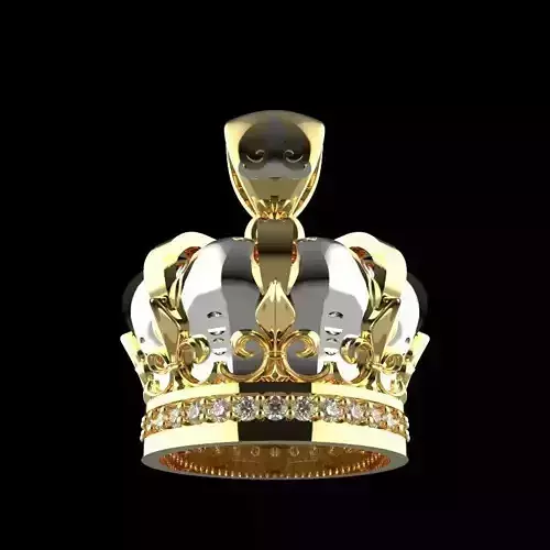 CROWN PENDANT FOR BIG CHAIN