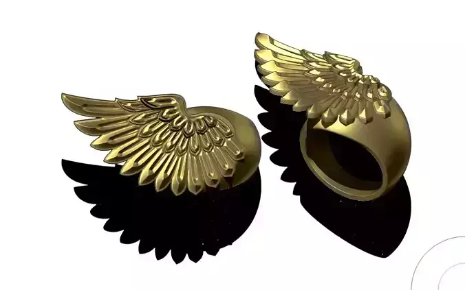 Wing Jewel Ring