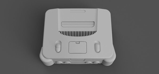 Retro Raspberry Pi Case N64 3D print model