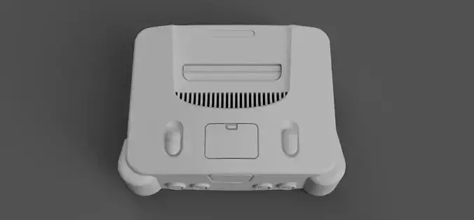 Retro Raspberry Pi Case N64 3D print model