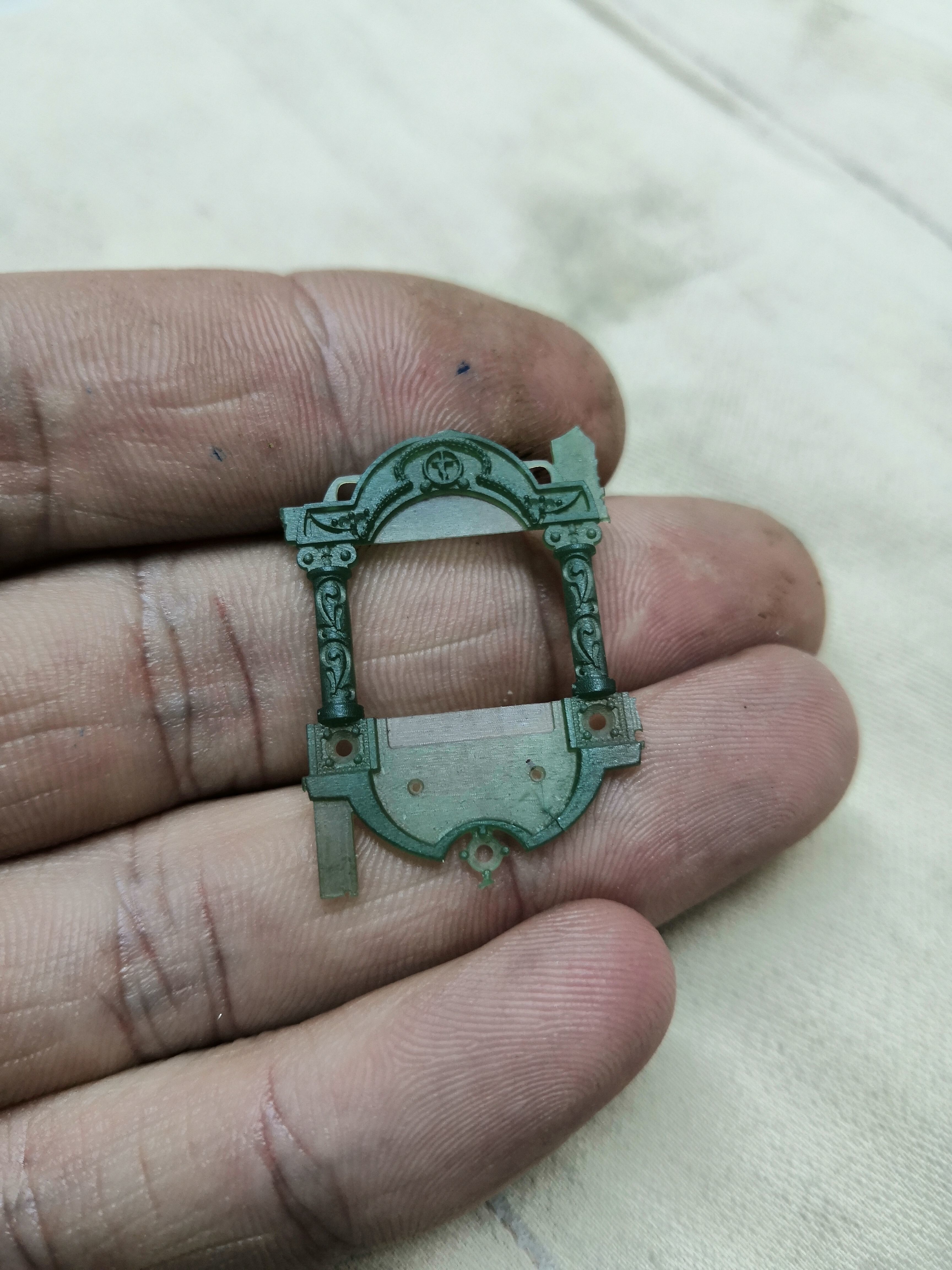 religious icon St Nicholas jewelry pendants  3D print model_29