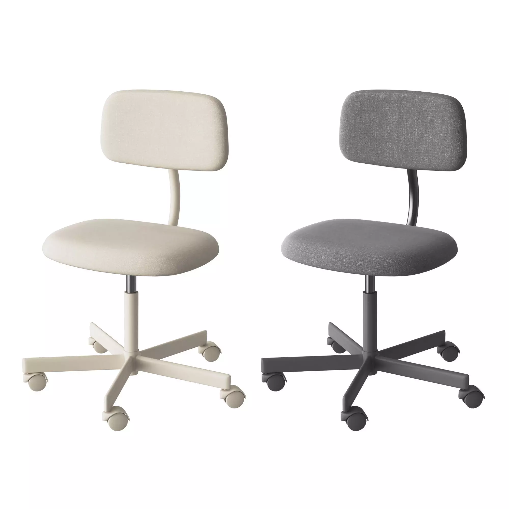 BLECKBERGET ikea office chair 3D model_0