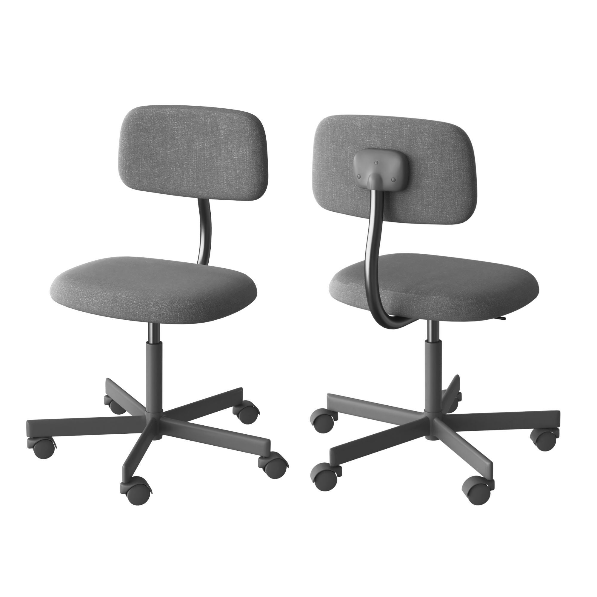 BLECKBERGET ikea office chair 3D model_3
