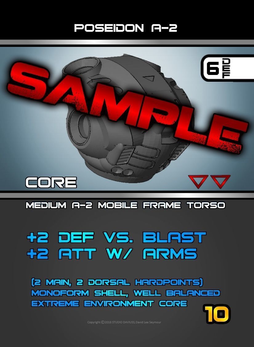 CHIBI-TECH SD - POSEIDON CORE  3D print model_19