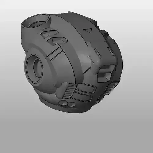CHIBI-TECH SD - POSEIDON CORE  3D print model