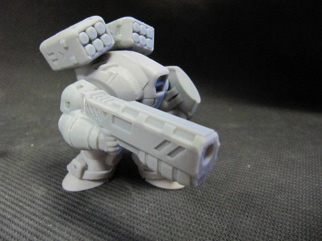 CHIBI-TECH SD - POSEIDON CORE  3D print model_17