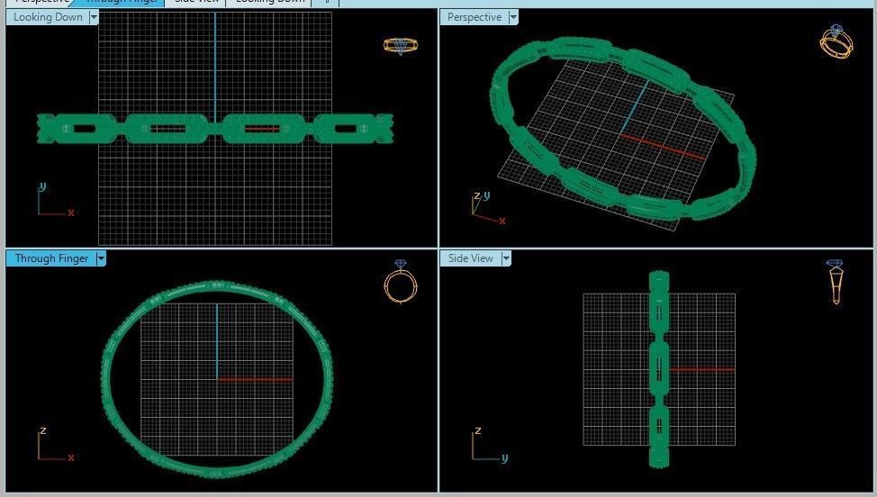 Bracelet 11 3D print model_4