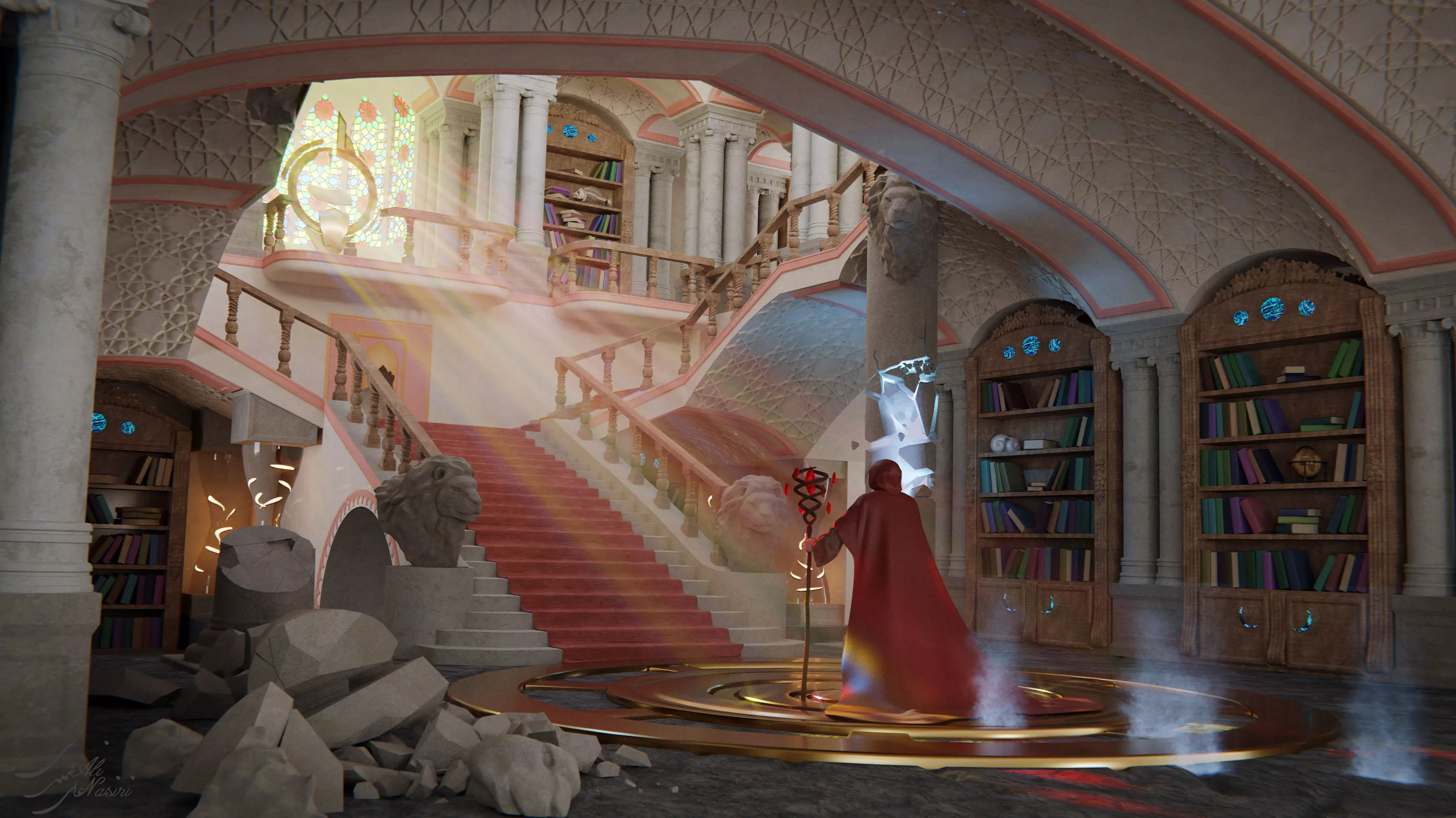  scene magic library 3D model_0