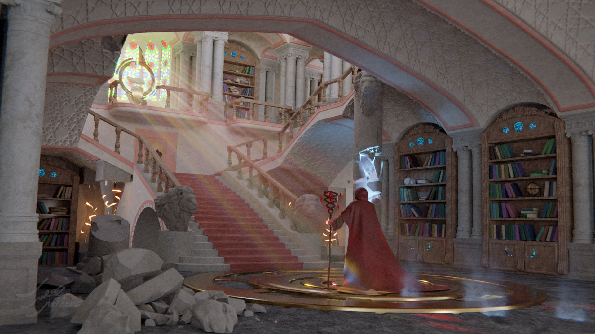  scene magic library 3D model_20