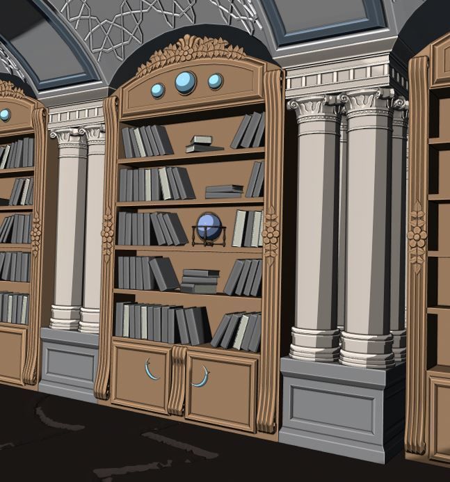  scene magic library 3D model_16