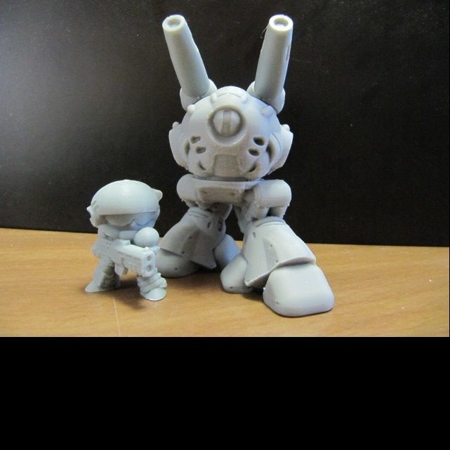 CHIBI-TECH SD - MEDUSA CORE  3D print model_5