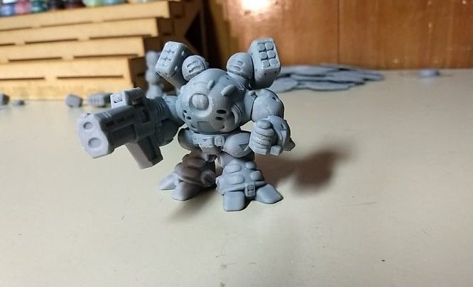 CHIBI-TECH SD - MEDUSA CORE  3D print model_7