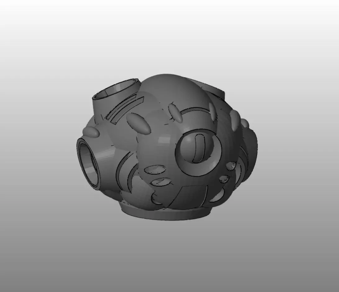 CHIBI-TECH SD - MEDUSA CORE  3D print model_0