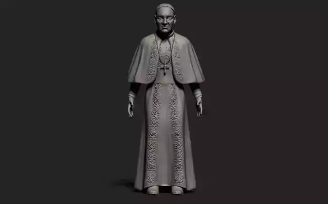 rom pope in zbrush