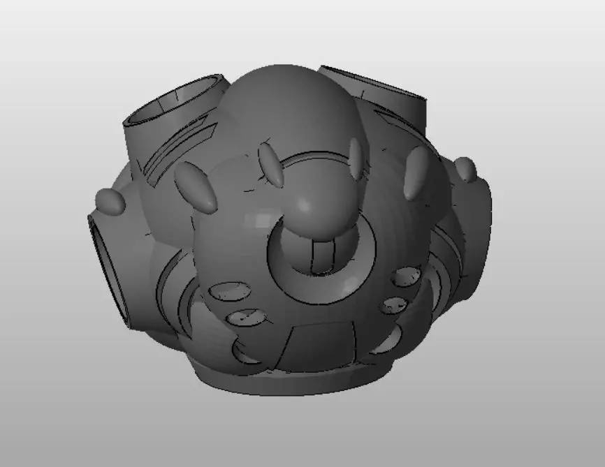 CHIBI-TECH SD - NAUTILUS CORE  3D print model_0