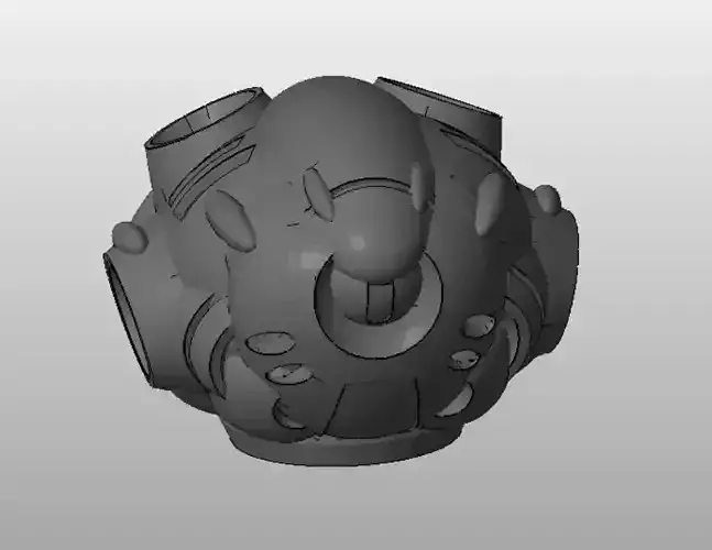 CHIBI-TECH SD - NAUTILUS CORE  3D print model