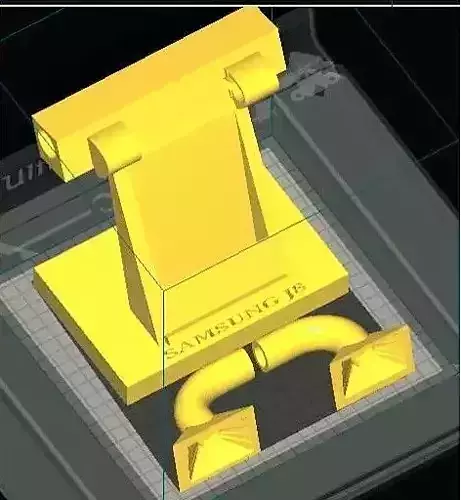 SAMSUNG J8 SMART PHONE SOUND STAND Free 3D model