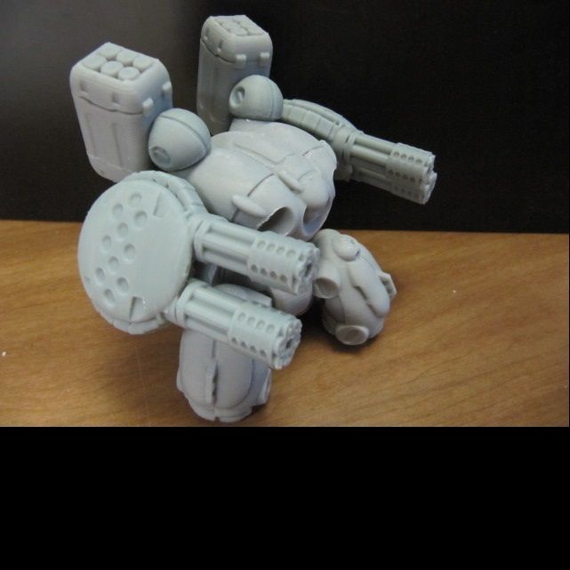 CHIBI-TECH SD - KRAKEN CORE  3D print model_8