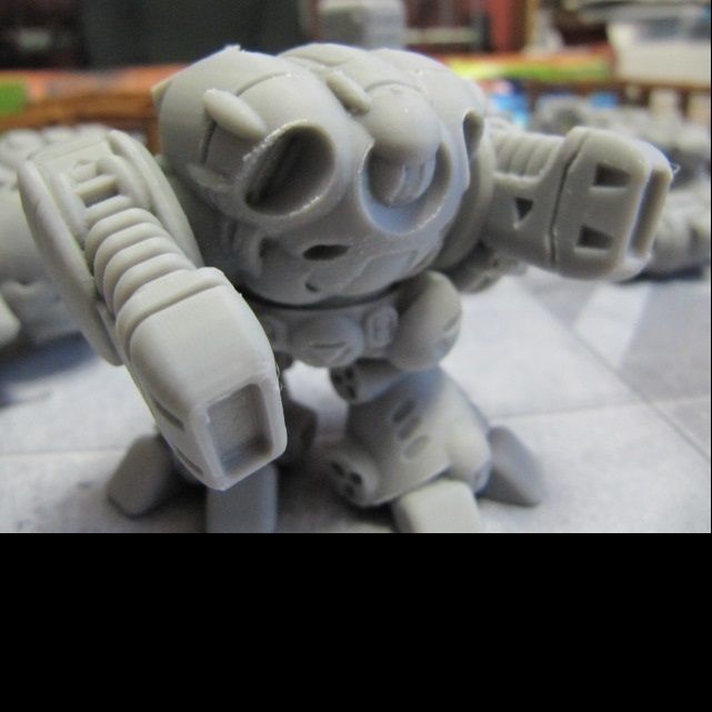 CHIBI-TECH SD - KRAKEN CORE  3D print model_14