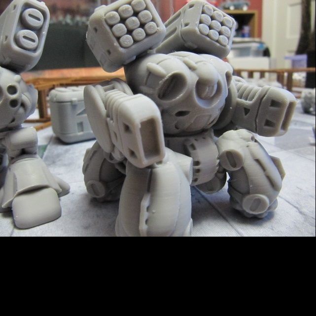 CHIBI-TECH SD - KRAKEN CORE  3D print model_12