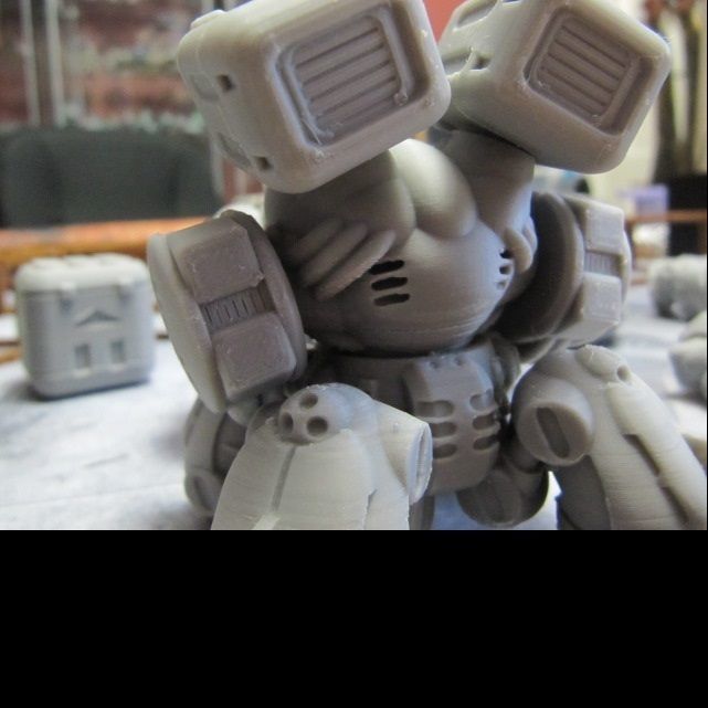 CHIBI-TECH SD - KRAKEN CORE  3D print model_13