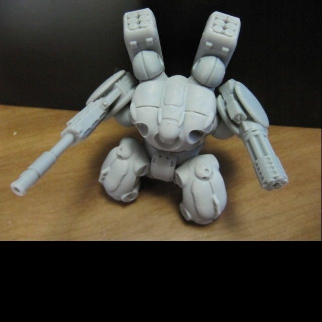 CHIBI-TECH SD - KRAKEN CORE  3D print model_6
