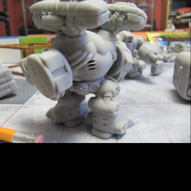 CHIBI-TECH SD - KRAKEN CORE  3D print model_15