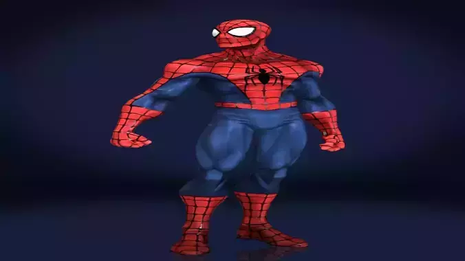 LOWPOLY SPIDERMAN spider man