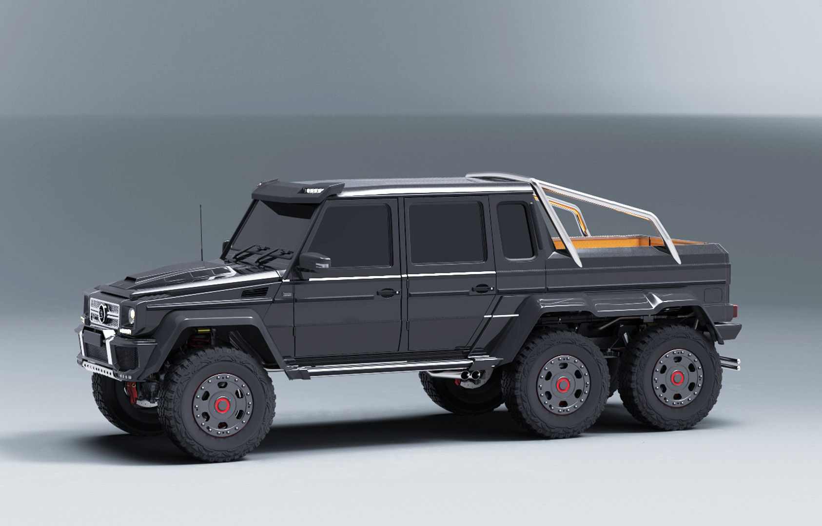 g700 brabus 6x6 3d model 3D model_3
