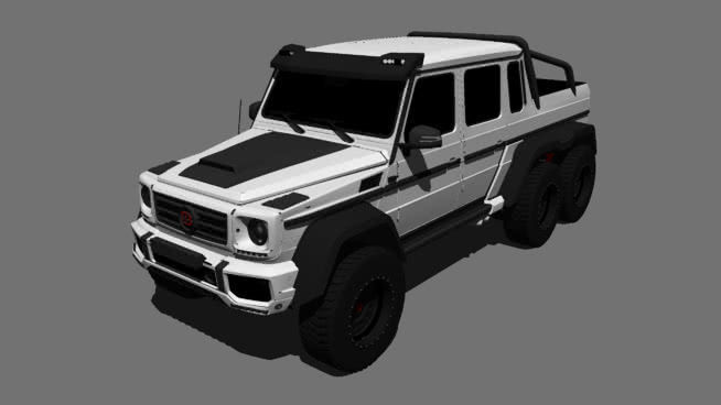 g700 brabus 6x6 3d model 3D model_5