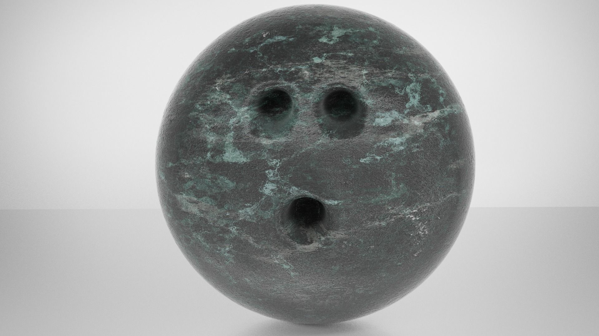Bowling Ball Marble 3D model CGTrader