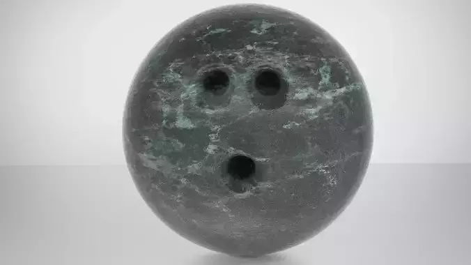Bowling Ball Marble 3D model