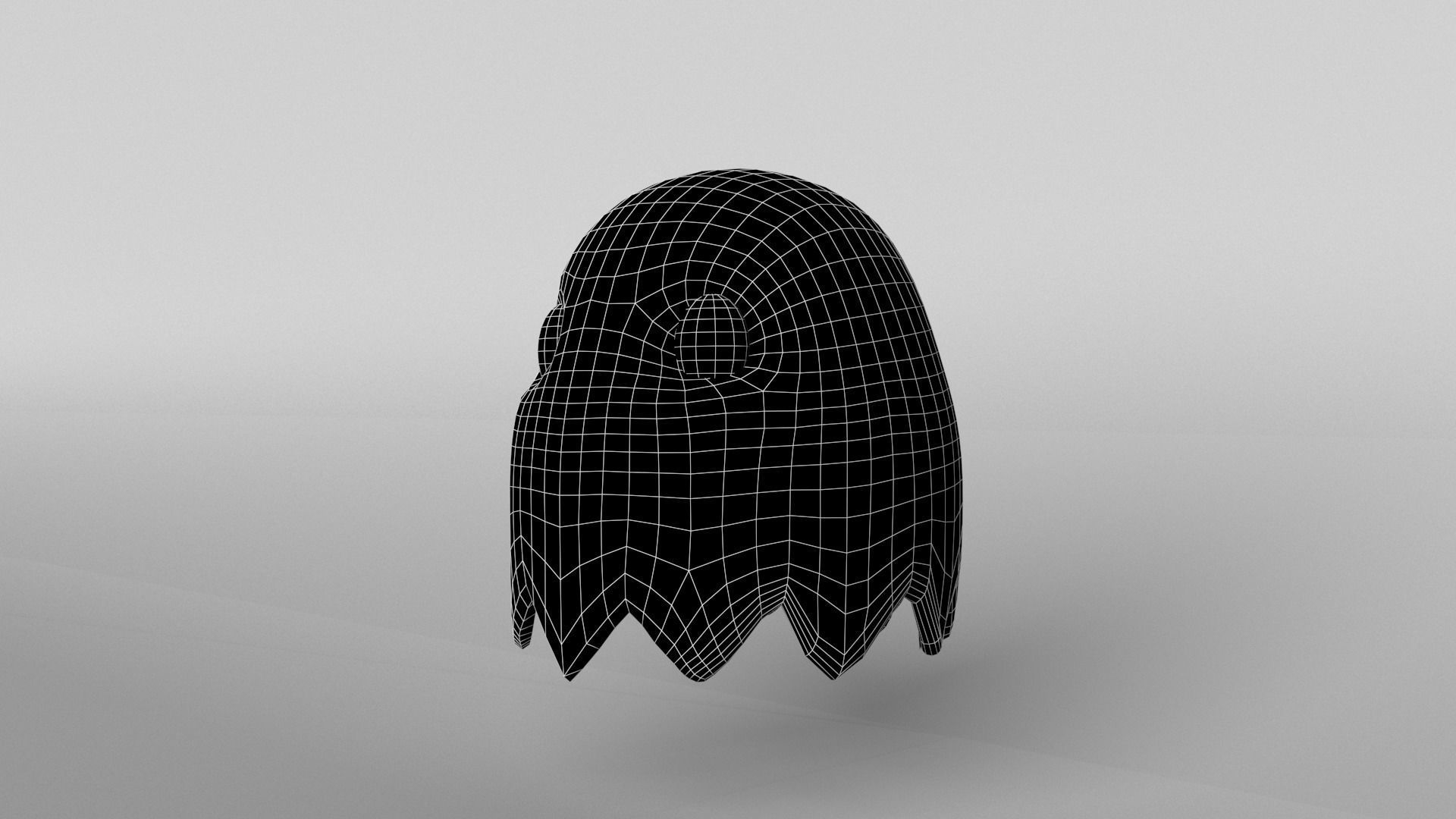 Pinky Version 2 Low-poly 3D model_6