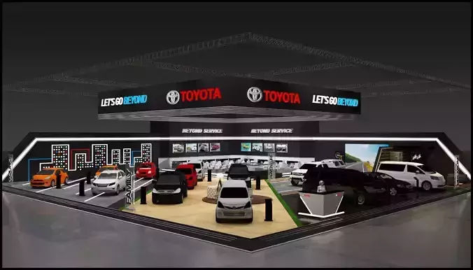 Booth Car Exhibition