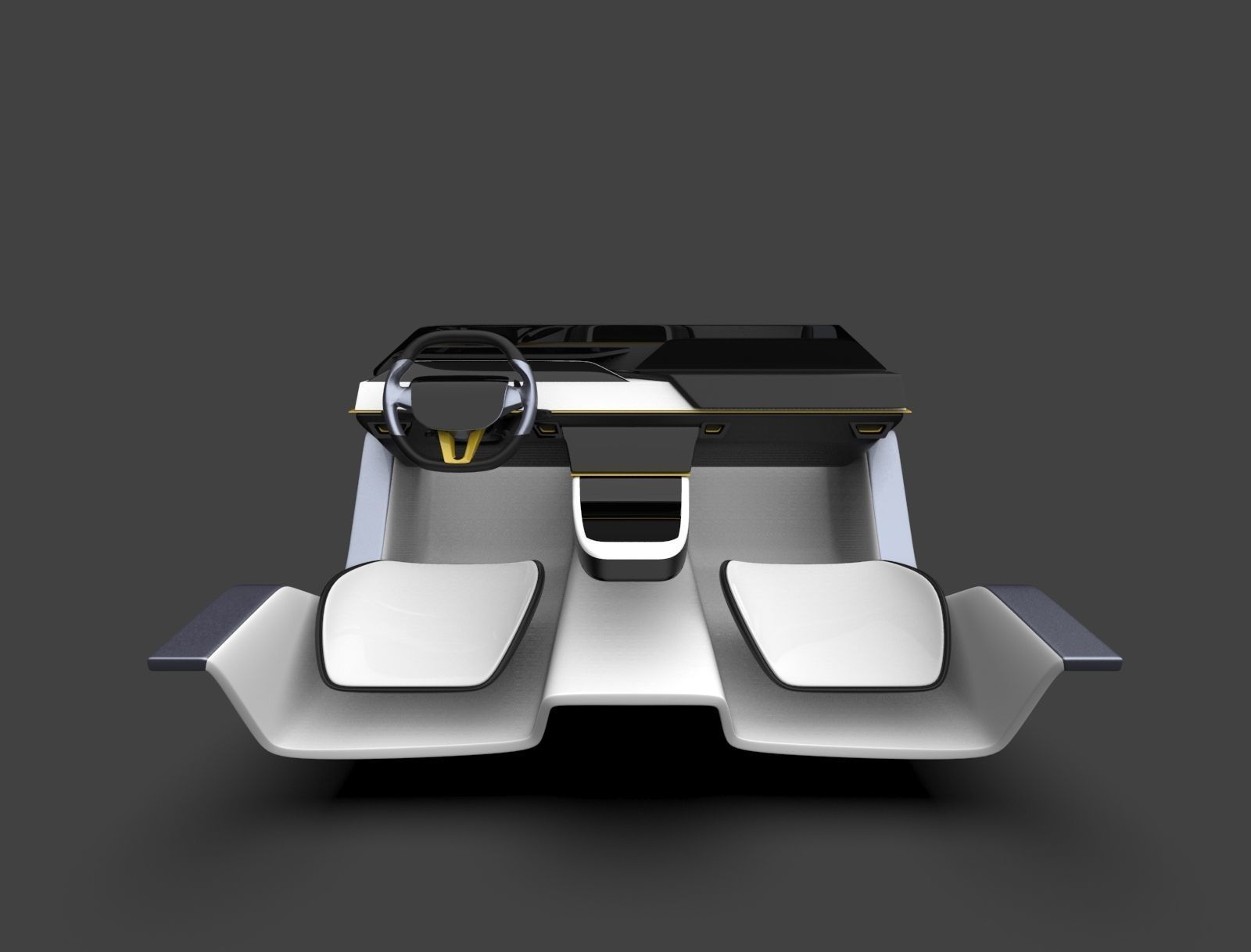 Car interior concept 3D model_6