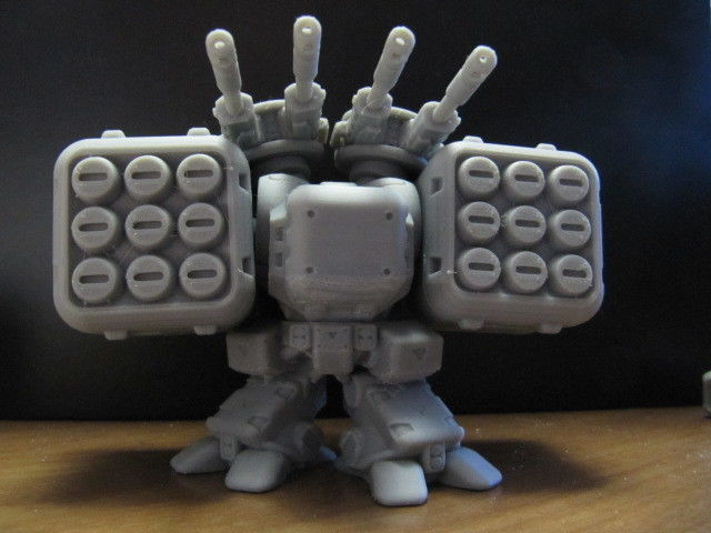 CHIBI-TECH SD - MANTICORE CORE  3D print model_12