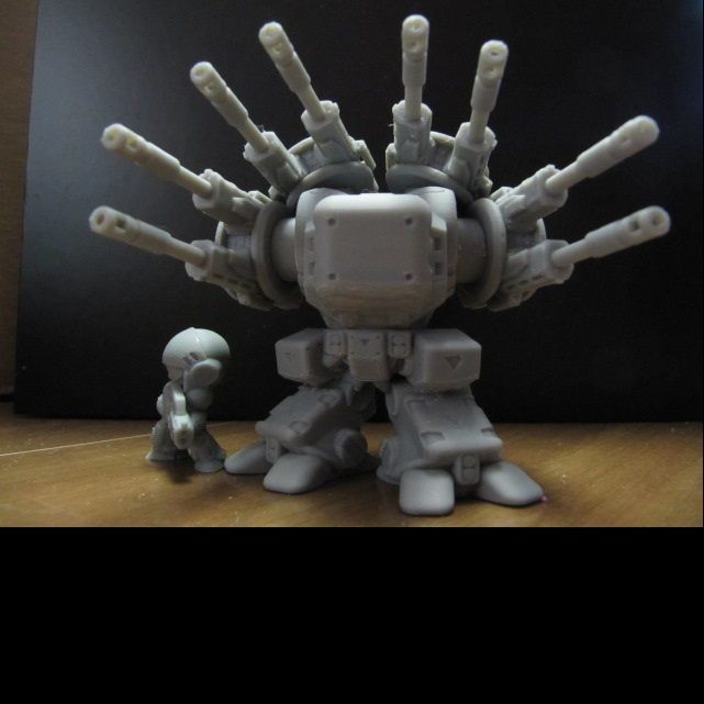 CHIBI-TECH SD - MANTICORE CORE  3D print model_17