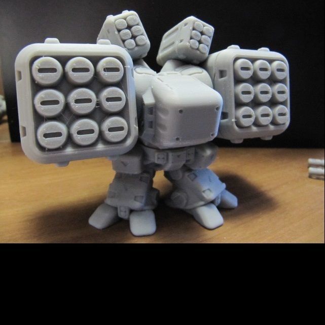 CHIBI-TECH SD - MANTICORE CORE  3D print model_11