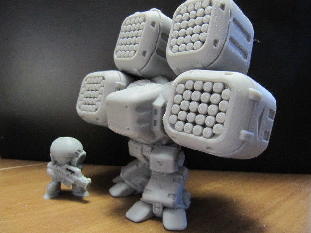 CHIBI-TECH SD - MANTICORE CORE  3D print model_8