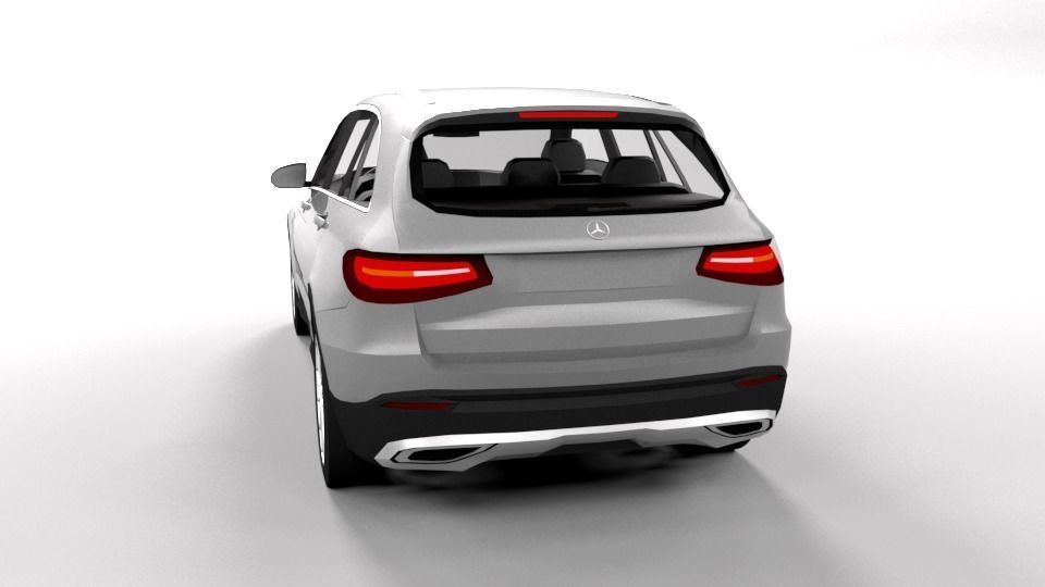 MERCEDES GLC 2016 LOWPOLY Low-poly 3D model_2